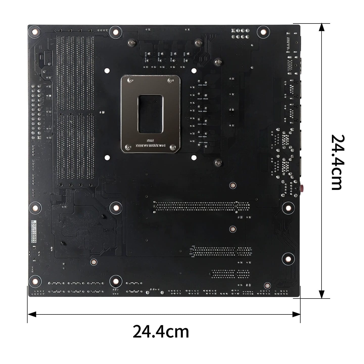 NasBoost Z690-N MATX NAS Motherboard | LGA 1700 | 8x SATA + 4x NVMe | 4x 2.5GbE - Image 4