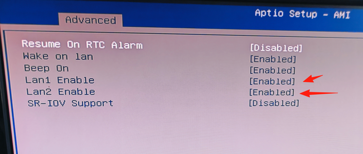 Setup Prompt Timeout の設定