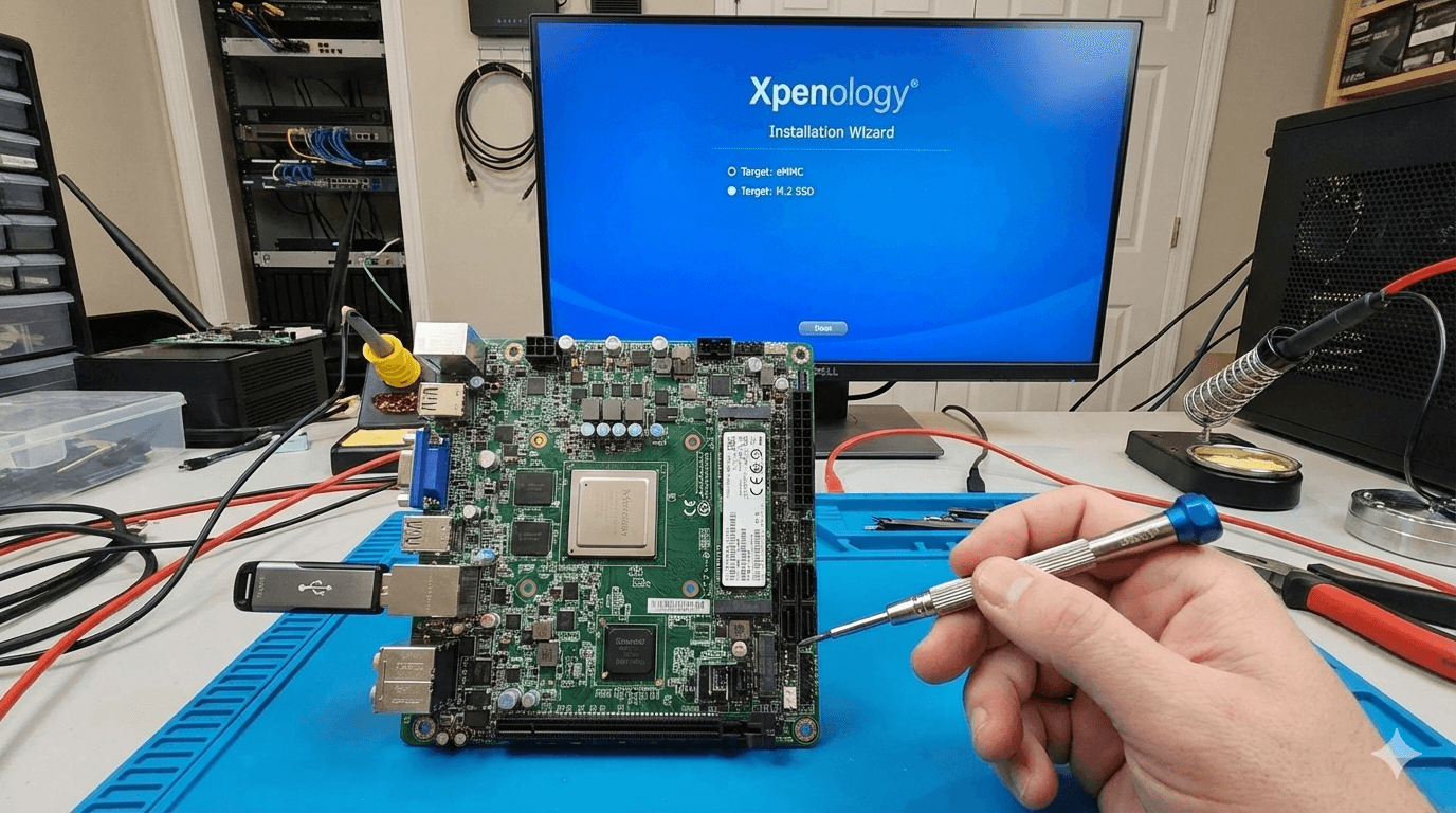 Xpenology into eMMC